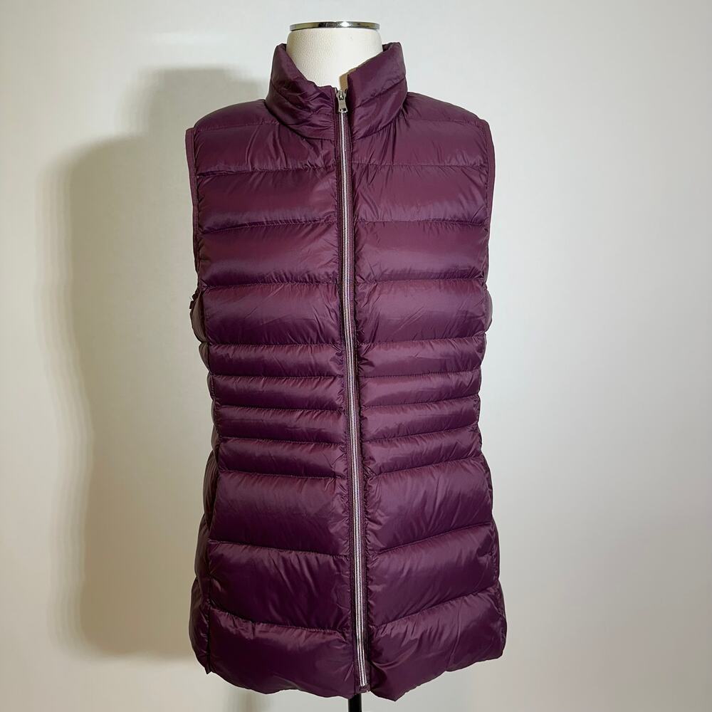 Women's Purple Puffer Vest